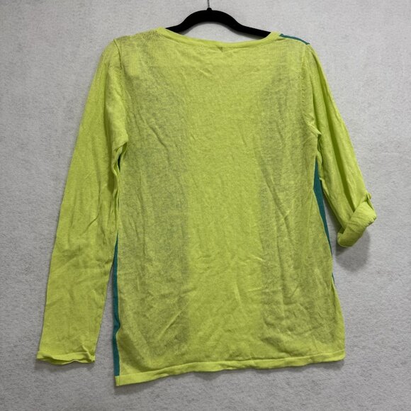 Horny Toad Pullover Womens Small Linen Cotton Postcard Lightweight Top - Picture 8 of 9